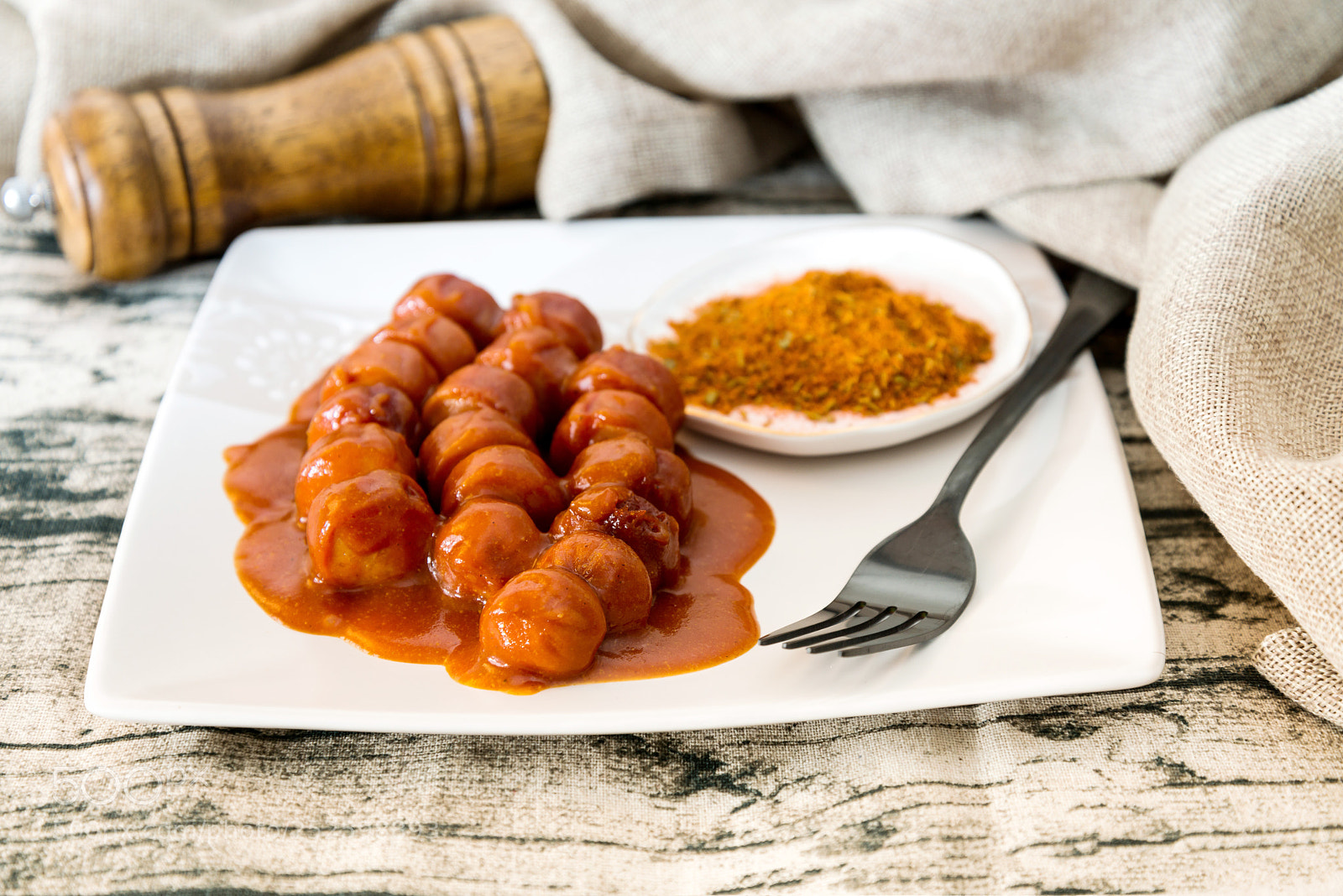 Nikon D800 sample photo. Tasty german sausage served photography