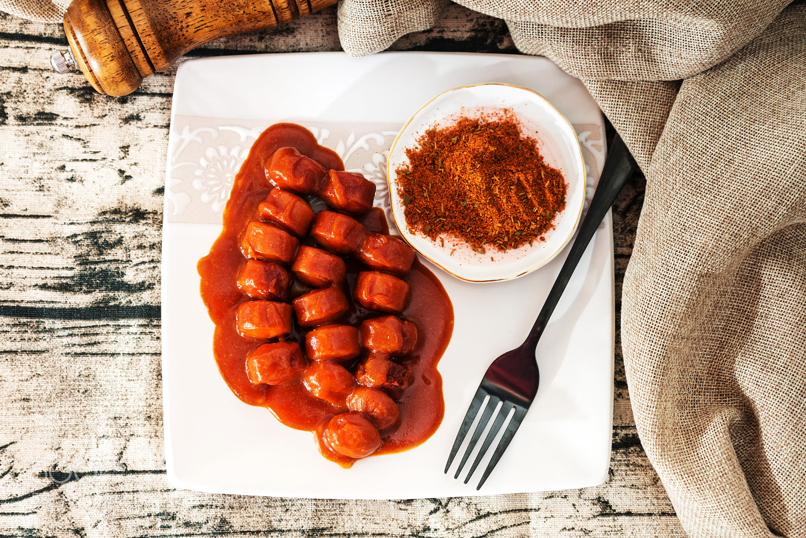 Nikon D800 sample photo. Tasty german sausage served photography