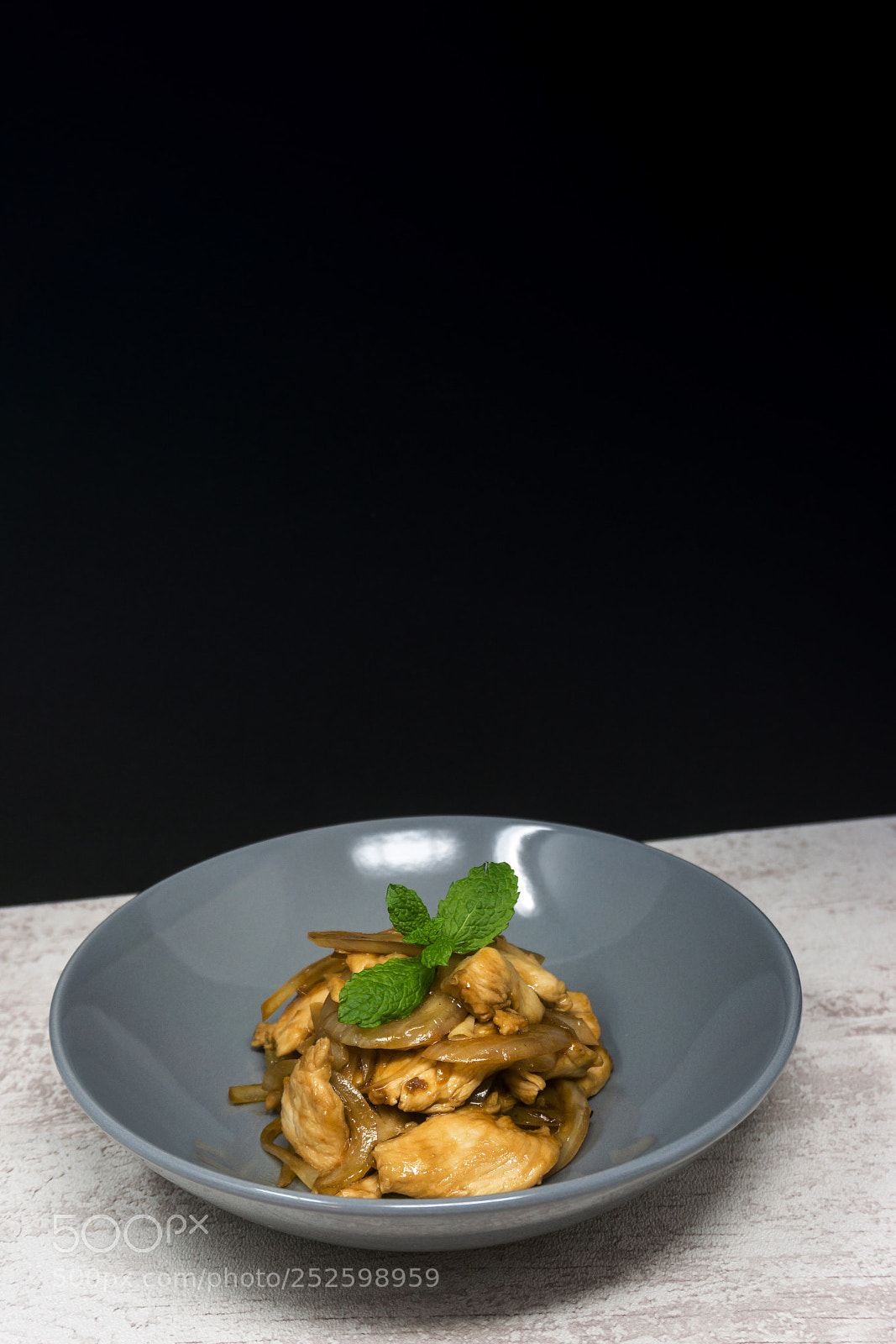 Sony a6000 sample photo. Wok fried chicken stir photography