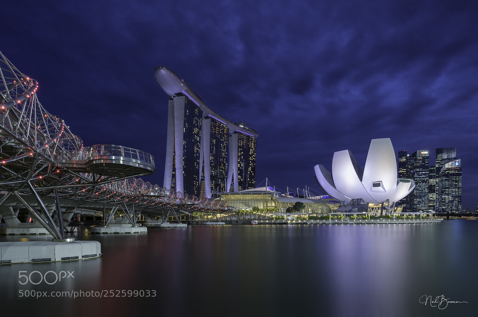 Fujifilm X-T2 sample photo. Helix bridge singapore photography