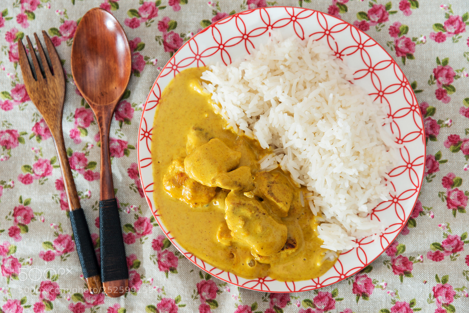Nikon D800 sample photo. Handmade indian curry chicken photography