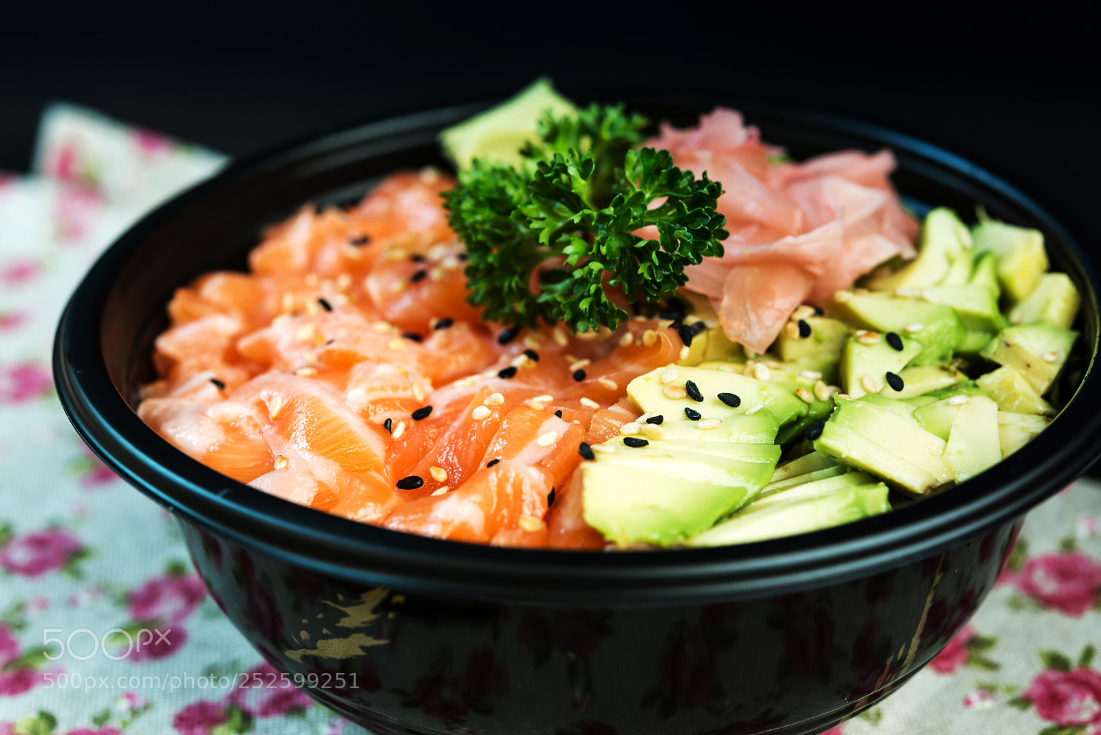 Nikon D800 sample photo. Japanese food mix sashimi photography