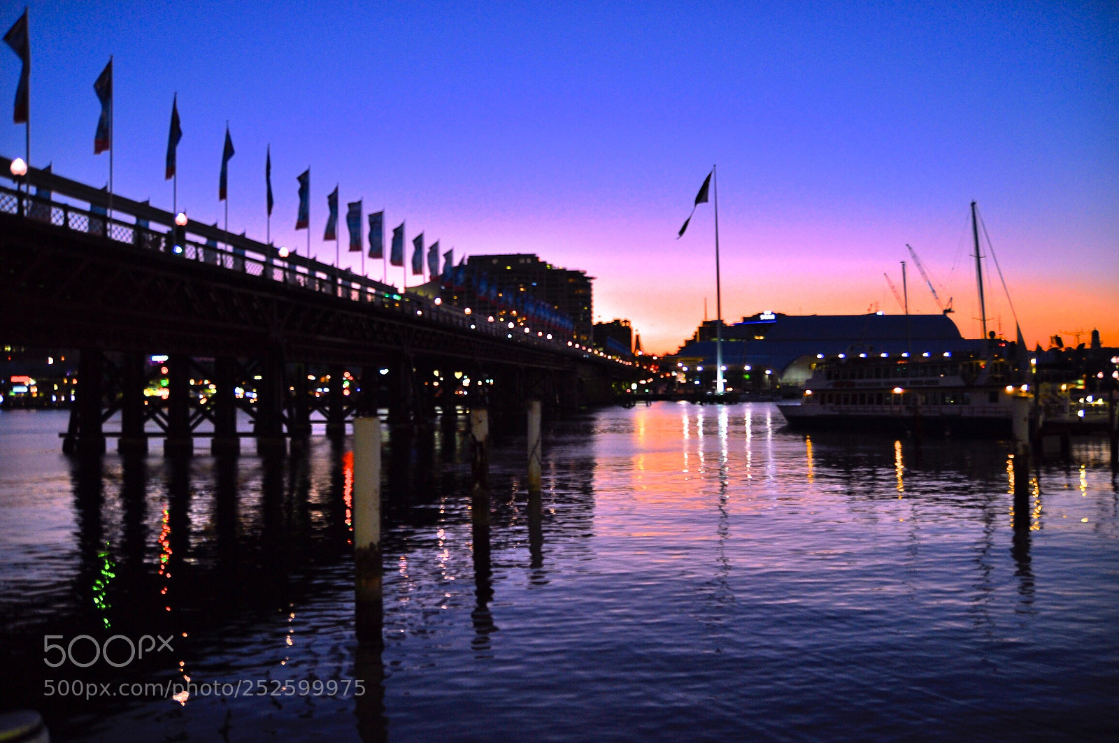 Nikon D5000 sample photo. Purple sunset photography