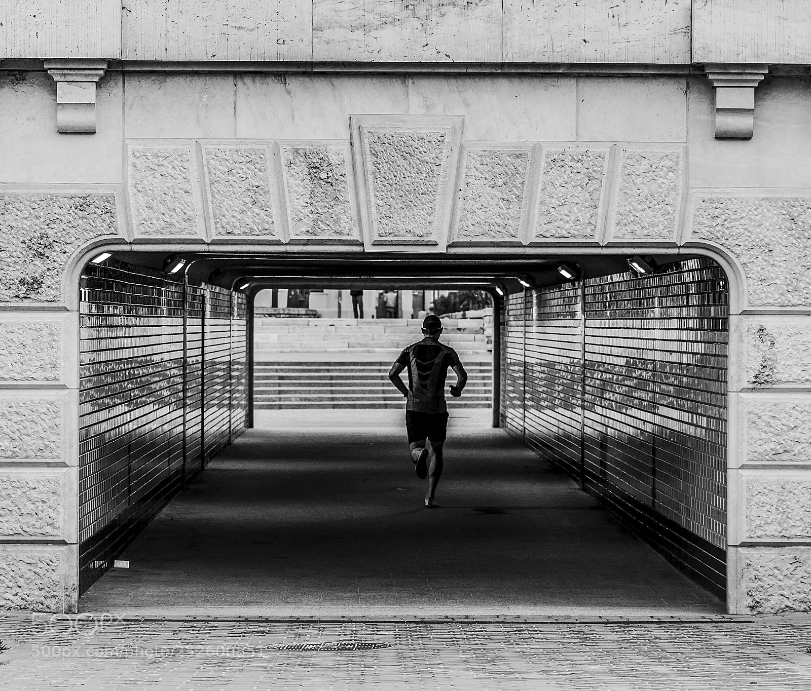 Nikon D7100 sample photo. Street jogging photography