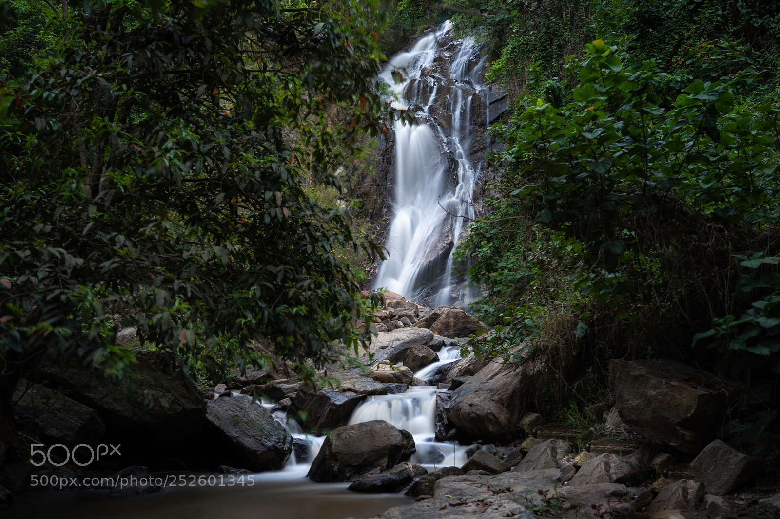 Sony a7 III sample photo. Mae tea waterfall photography