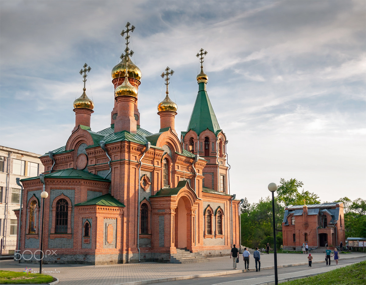 Panasonic Lumix DMC-GF1 sample photo. Церковь Святителя Иннокентия Иркутского photography