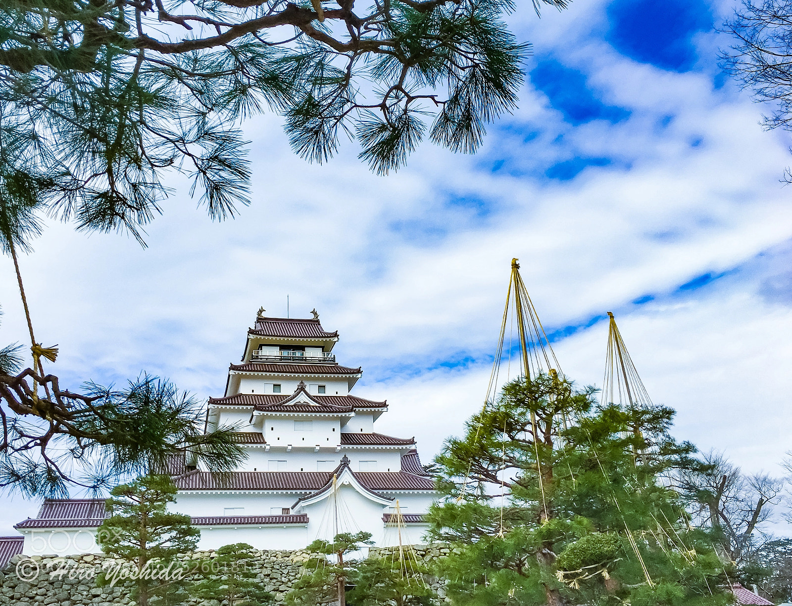 Apple iPhone 6s sample photo. Tsuruga castle photography