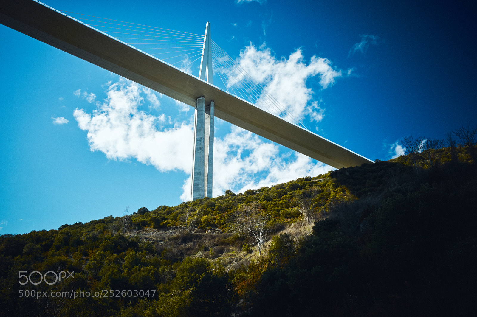 Leica M9 sample photo. Millau's viaduct photography