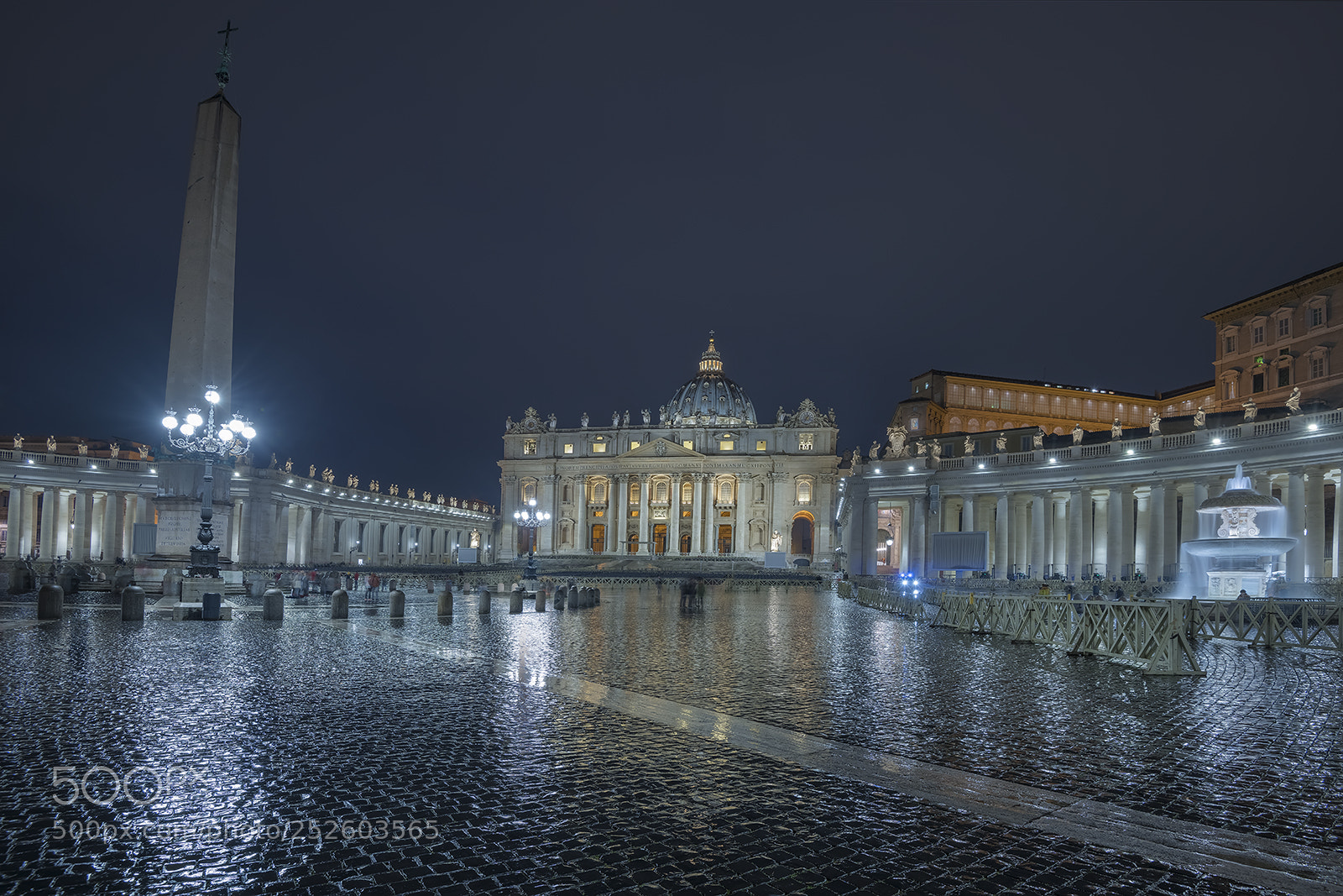 Nikon D850 sample photo. St.peters square vatican photography