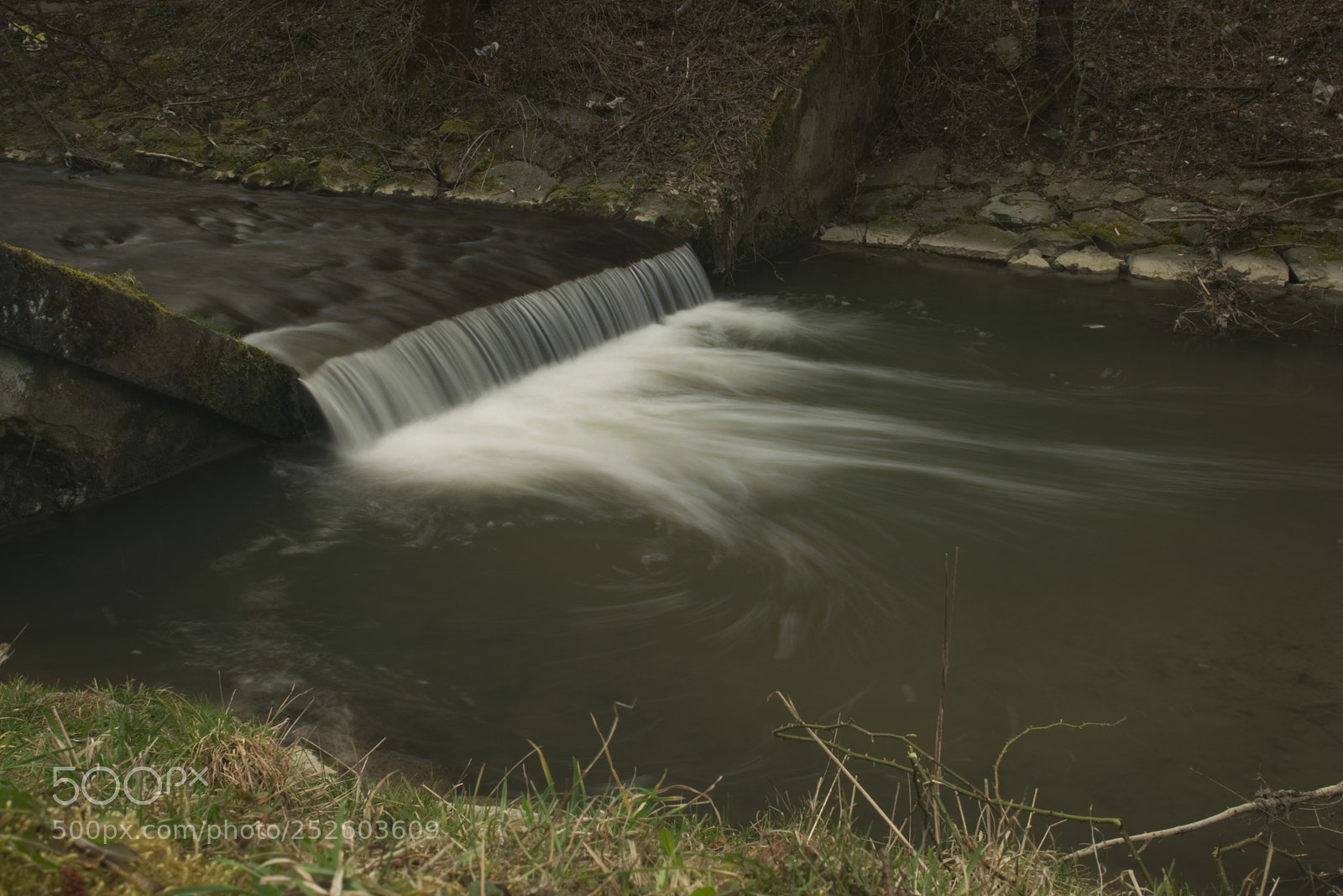 Nikon D3300 sample photo. Slope of river photography