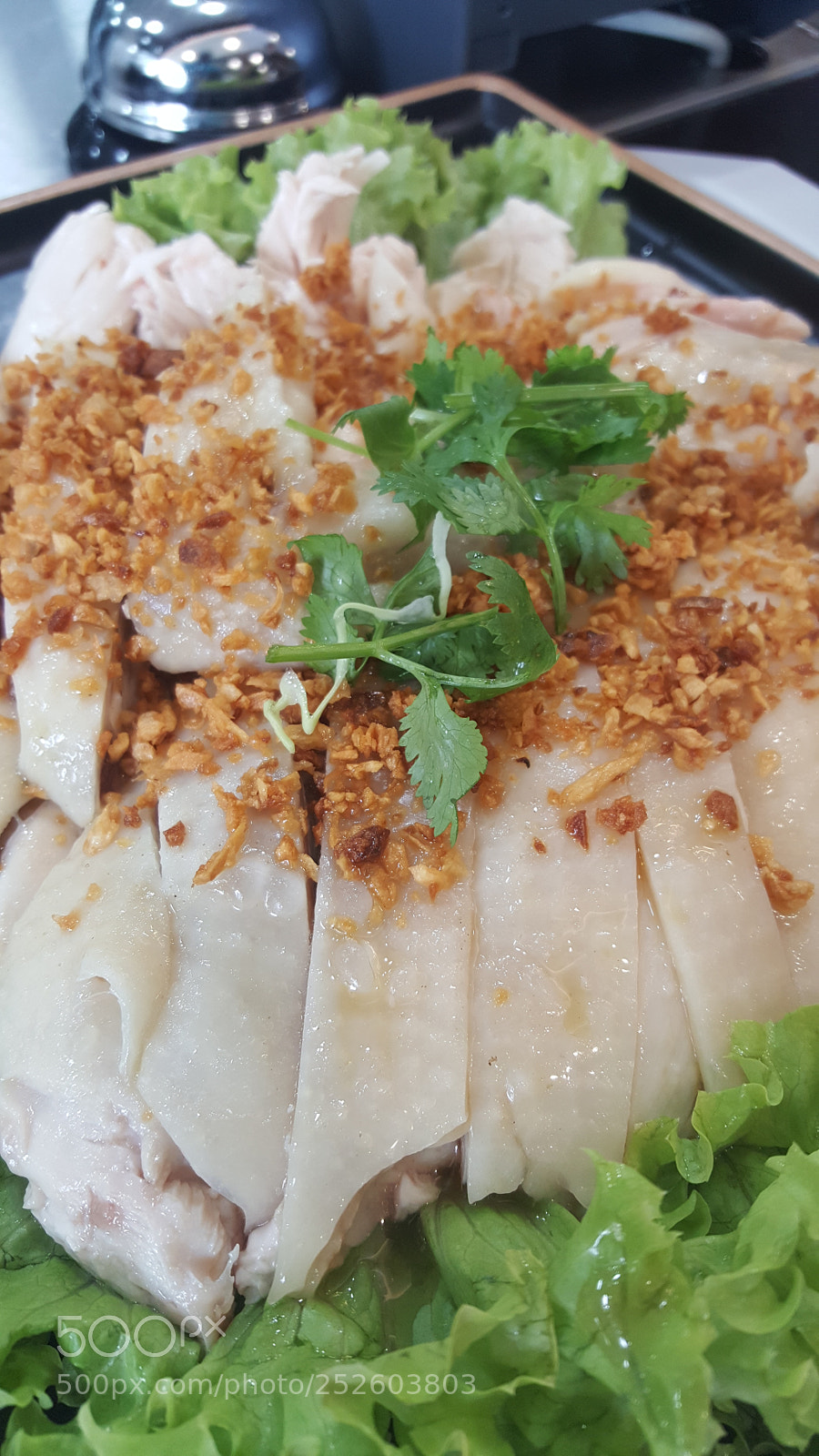 Samsung Galaxy Note5 sample photo. Steamed chicken photography