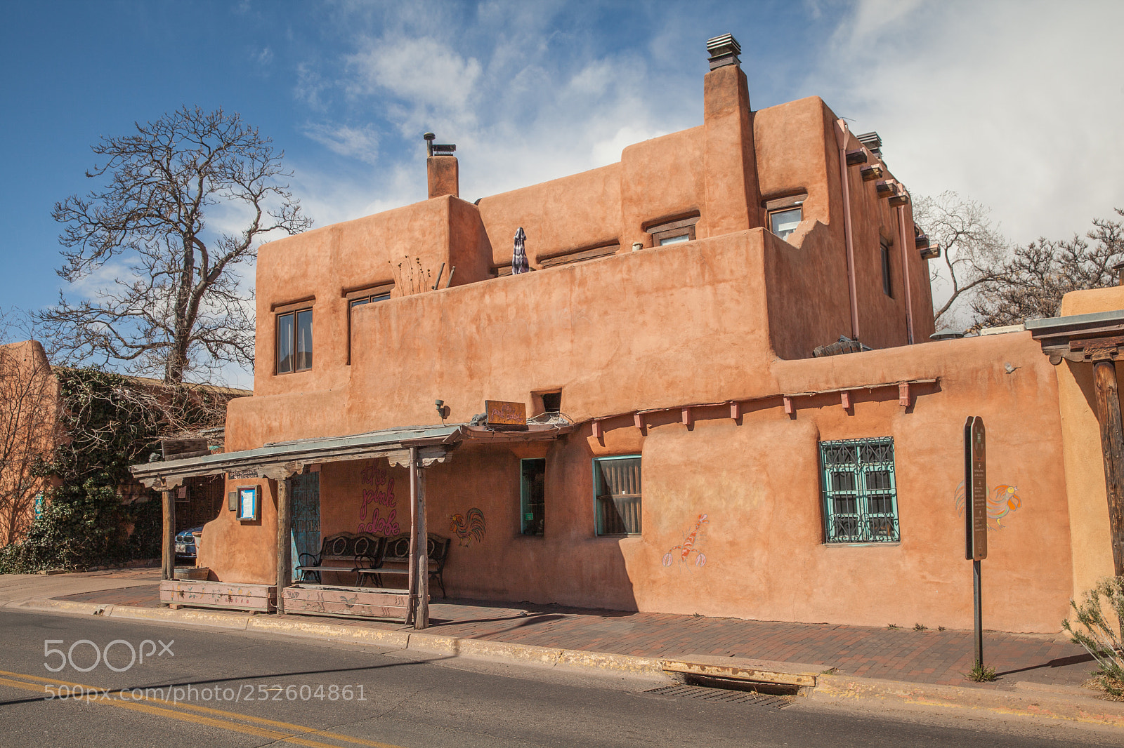 Canon EOS 5D Mark II sample photo. Santa fe street photography