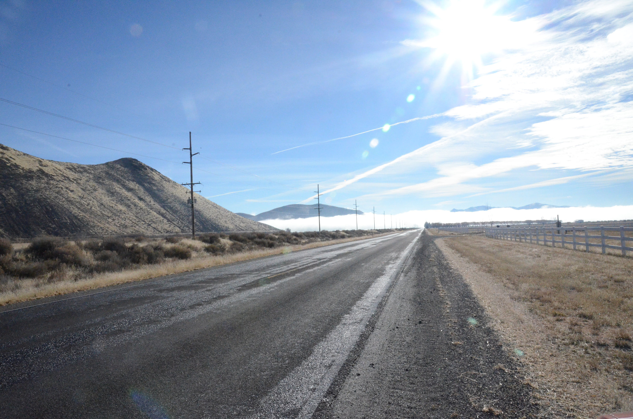 Nikon D7000 sample photo. Country road photography