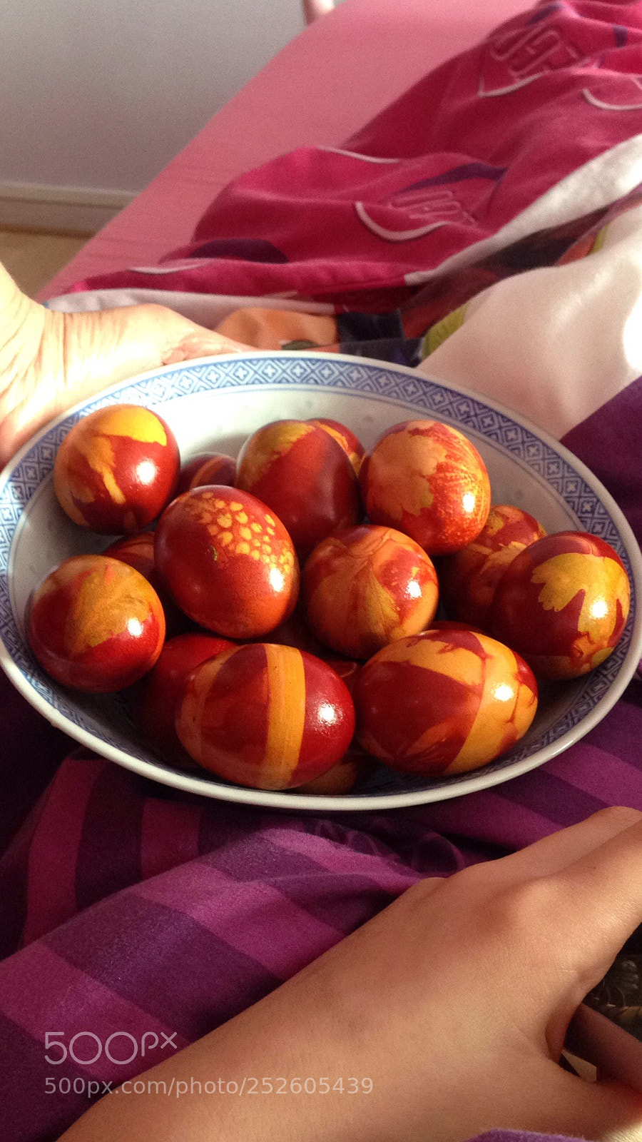 Apple iPhone 5 sample photo. Easter eggs photography
