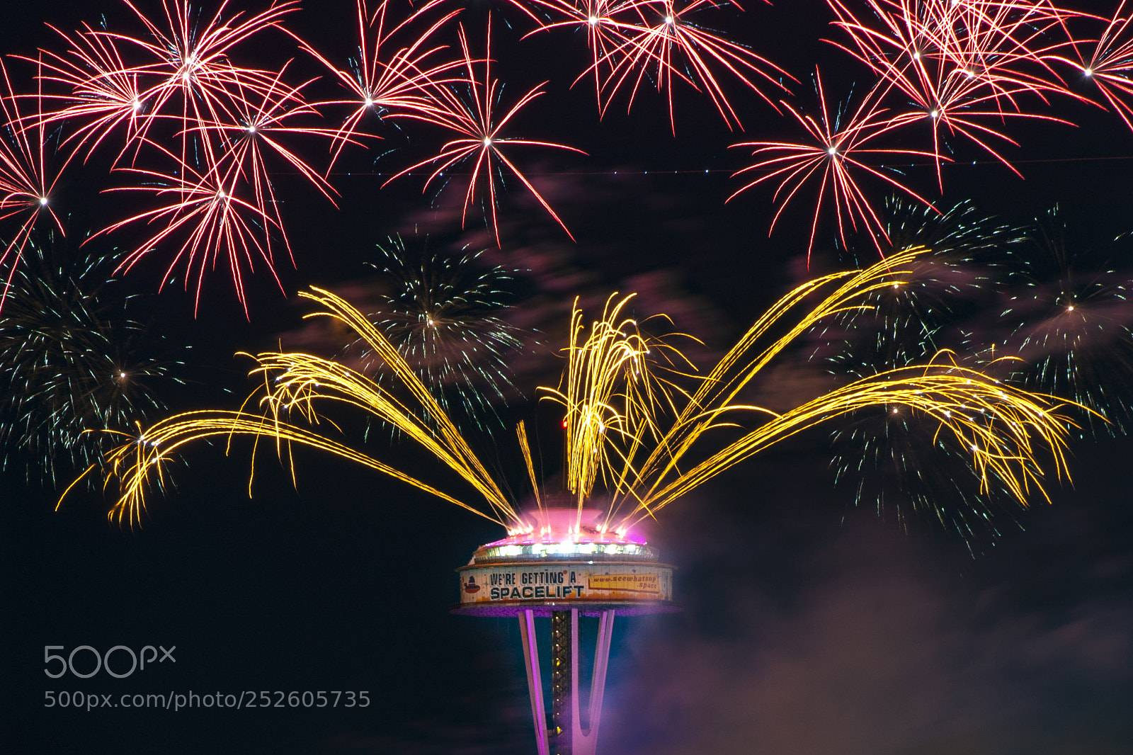 Nikon D700 sample photo. New year fireworks at photography