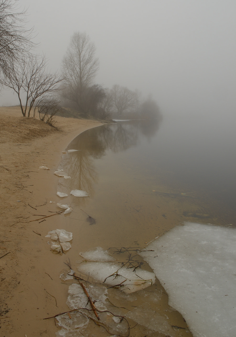 Nikon D7000 sample photo. Туманное утро у реки photography