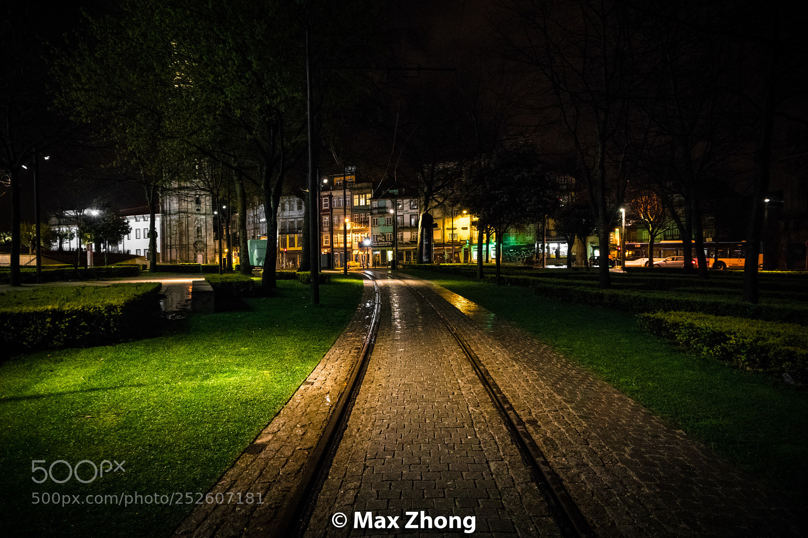 Sony a6300 sample photo. Rainy night photography