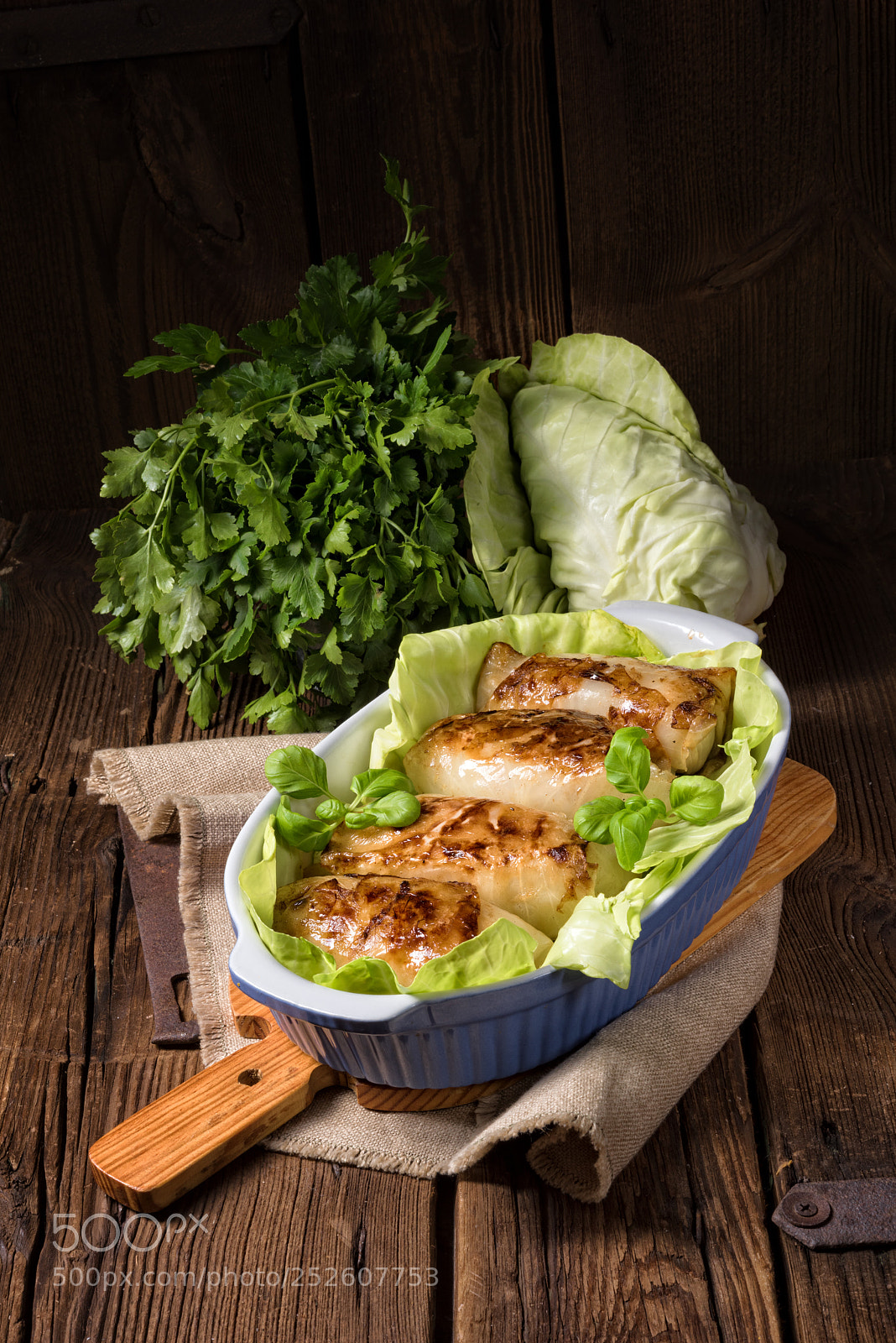 Nikon D810 sample photo. Cabbage rolls with minced photography