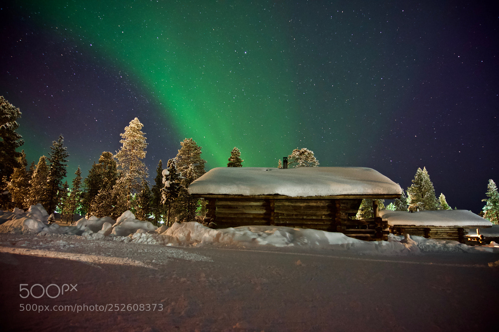 Sony a6000 sample photo. Aurora borealis in lapland photography