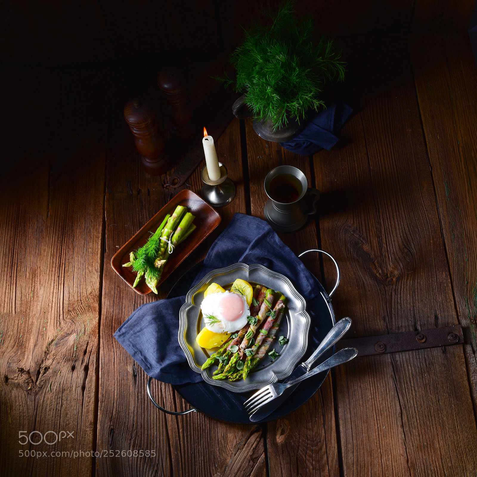 Nikon D810 sample photo. Green asparagus from the photography