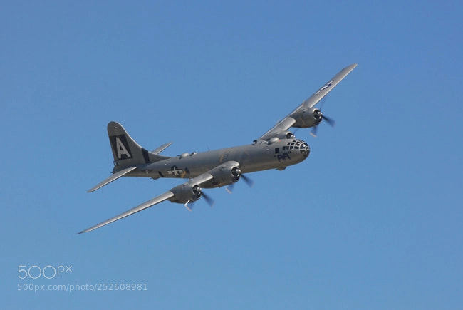 Nikon D200 sample photo. B-29 superfortress photography