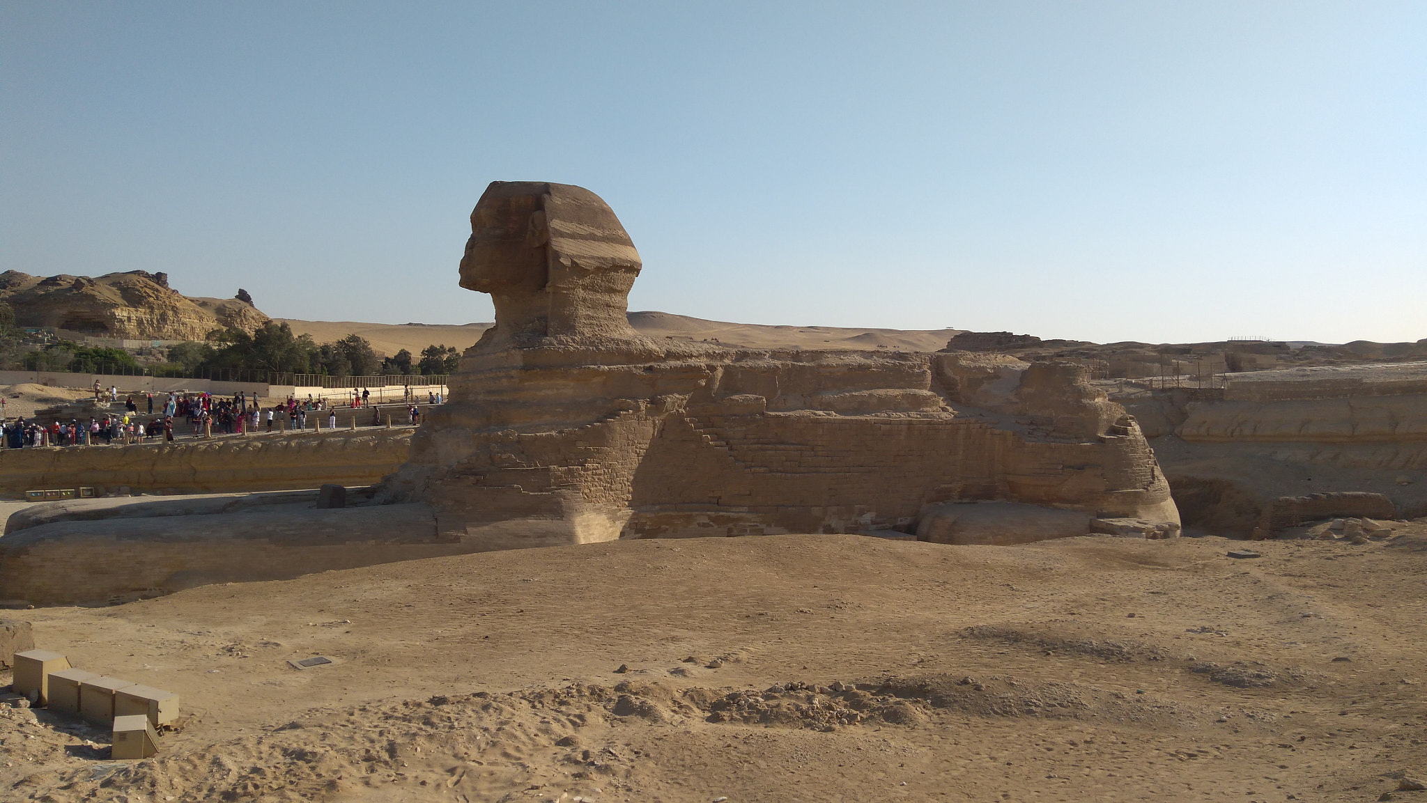 Lenovo K6 NOTE sample photo. The sphinx, giza pyramids photography