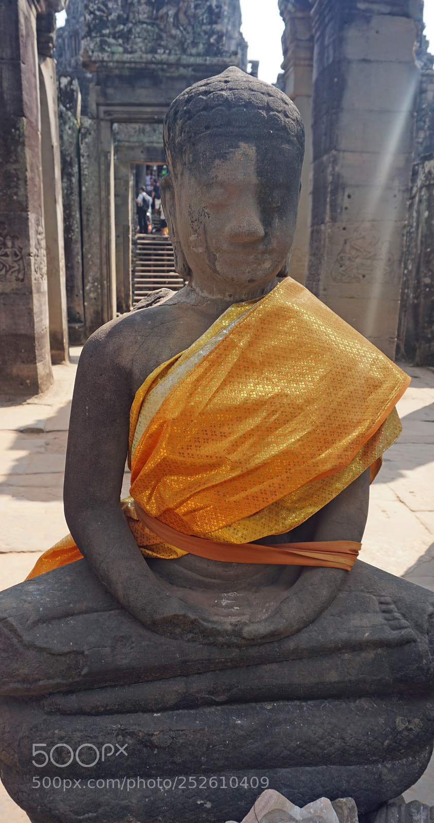 Sony a6000 sample photo. Buddha statue in angkor photography