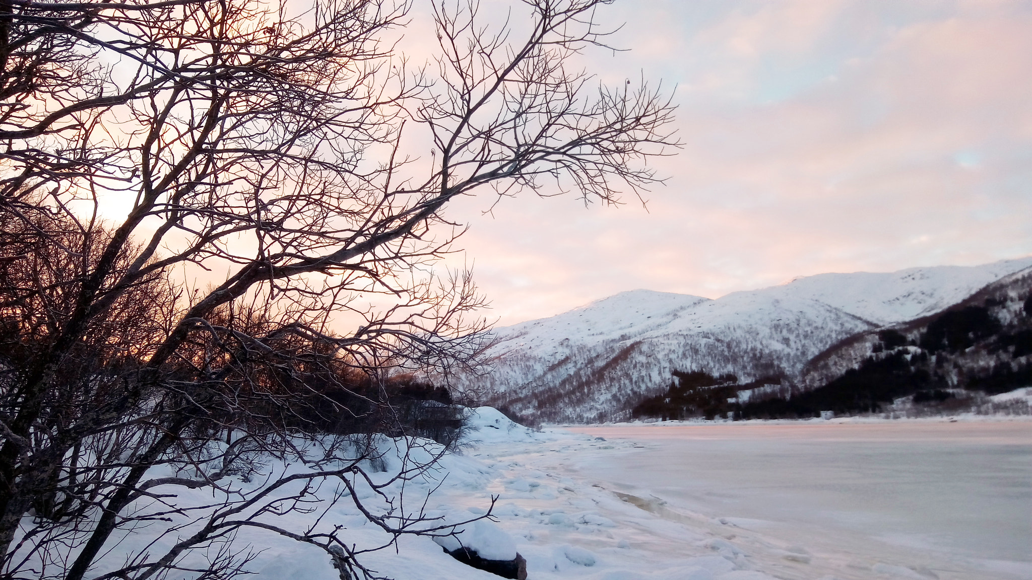 ASUS ZenFone 3 Max (ZC520TL) sample photo. Frozen lake photography