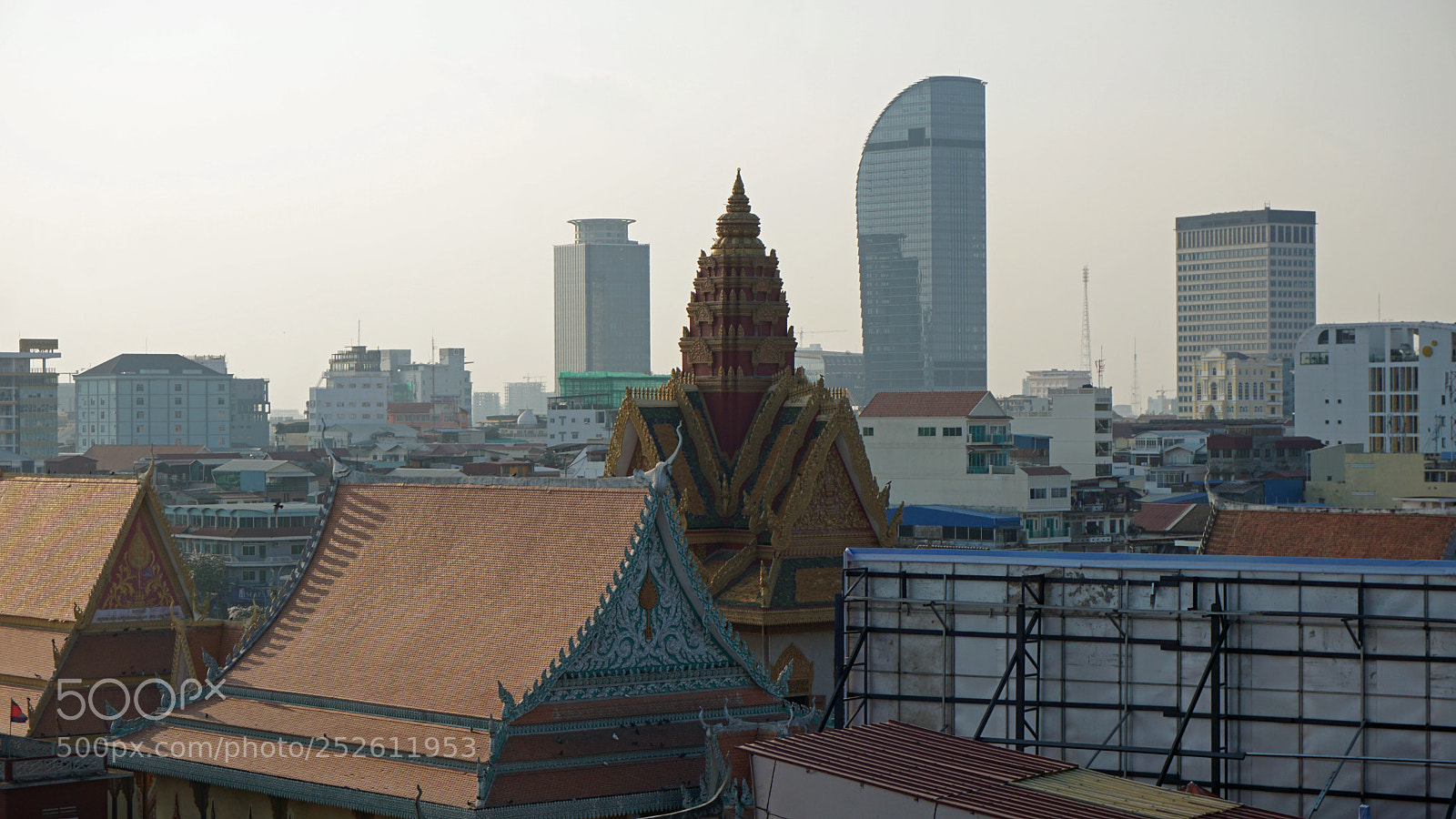 Sony a6000 sample photo. Phnom penh landmark photography