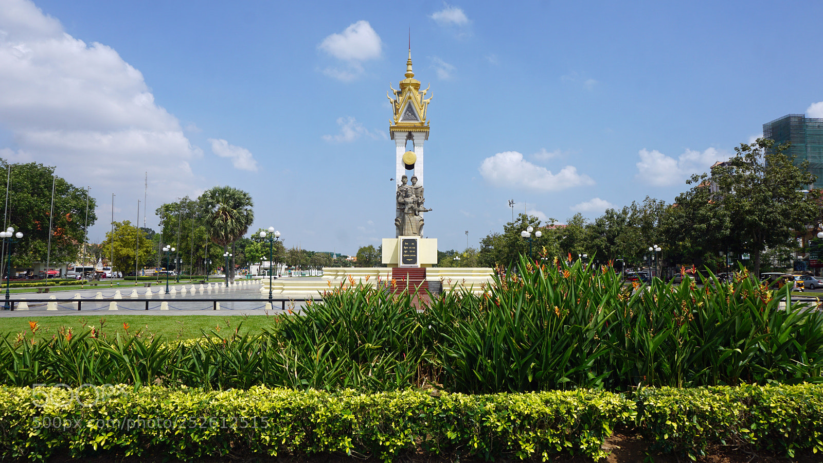 Sony a6000 sample photo. Phnom penh landmark photography