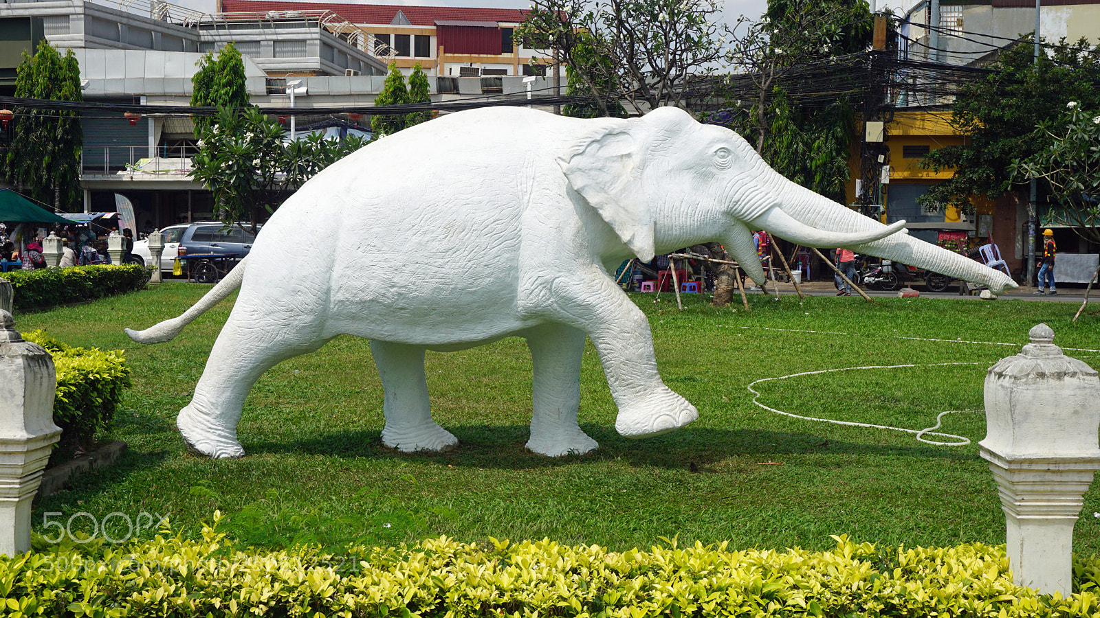 Sony a6000 sample photo. Phnom penh landmark photography