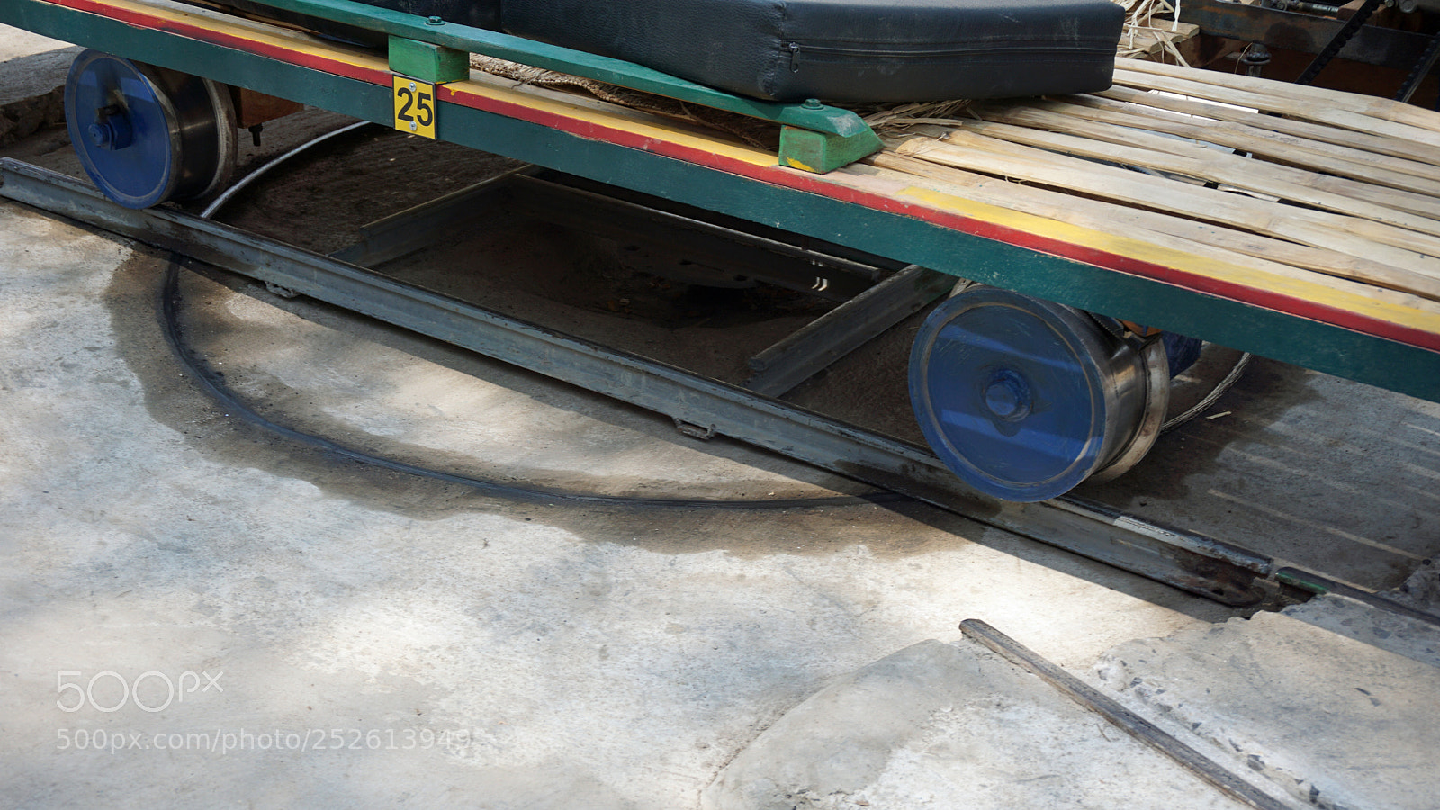 Sony a6000 sample photo. Battambang bamboo train photography