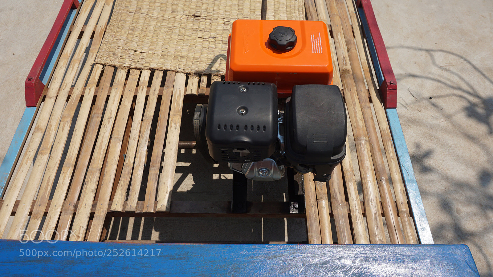 Sony a6000 sample photo. Battambang bamboo train photography