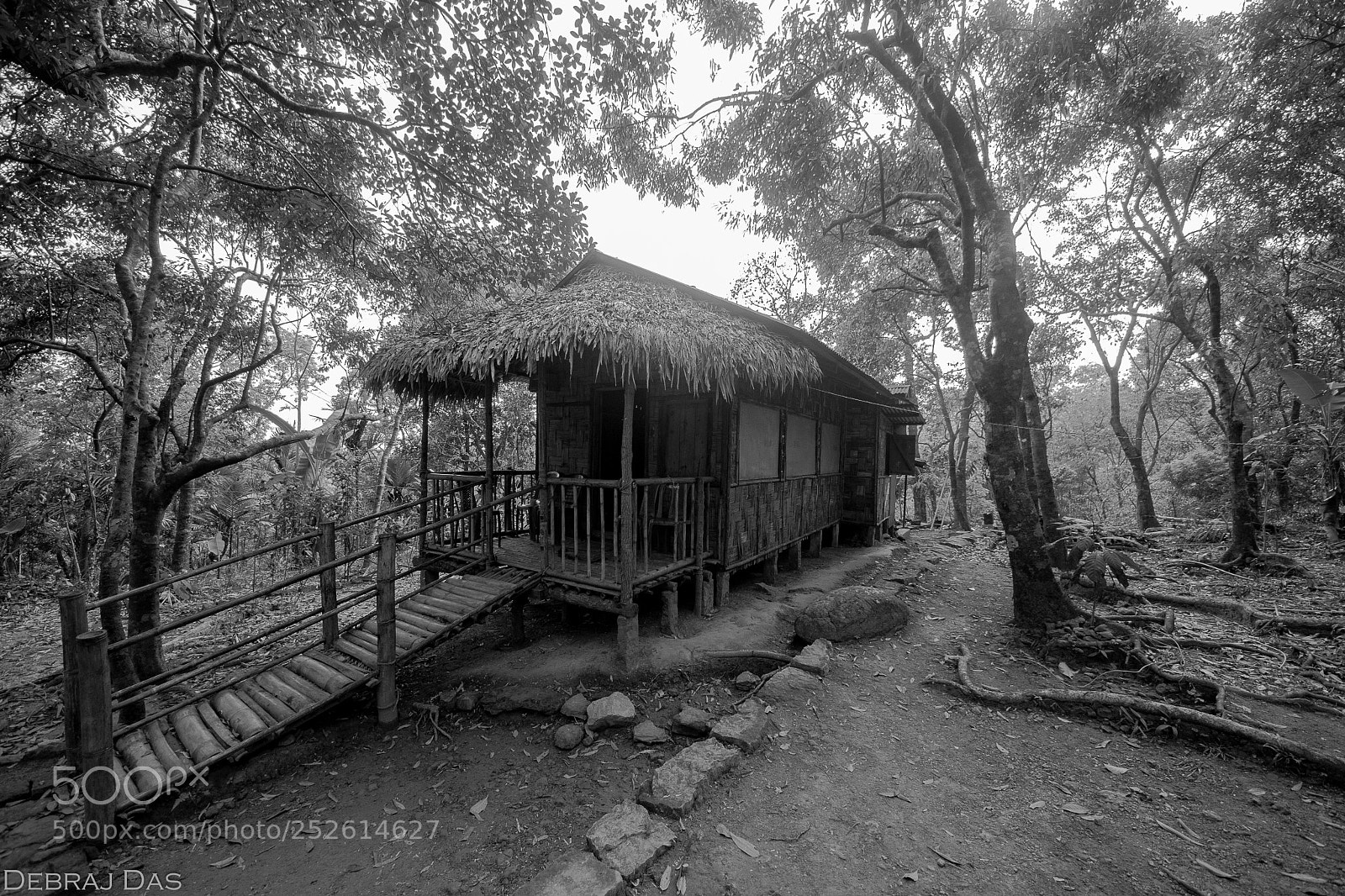 Nikon D500 sample photo. Mawlynnong hut photography