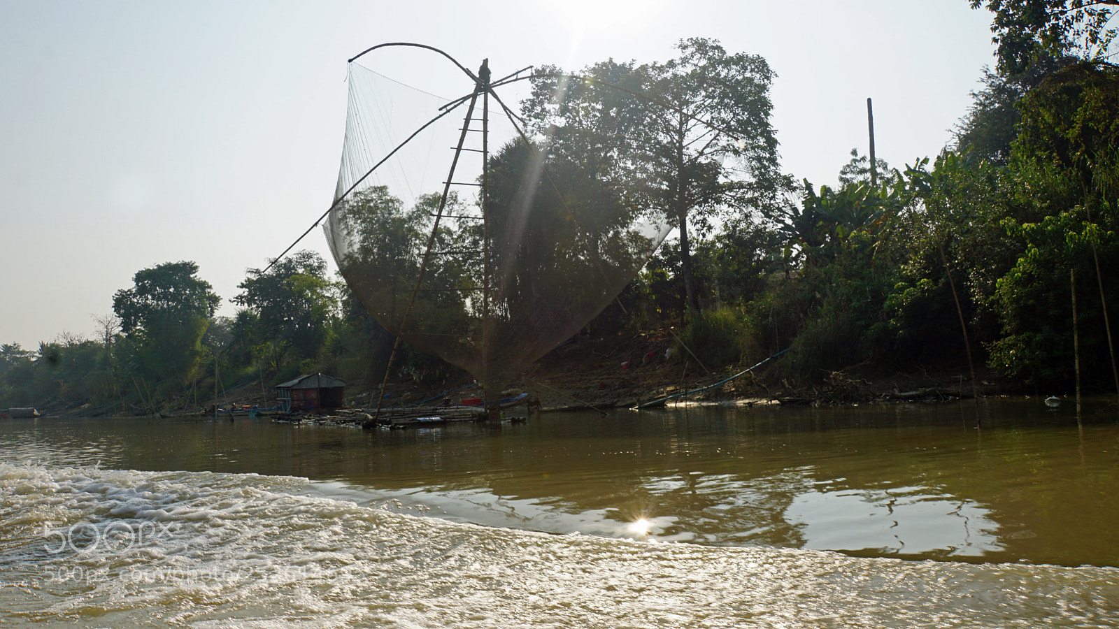 Sony a6000 sample photo. Tonle sap shrimp farms photography
