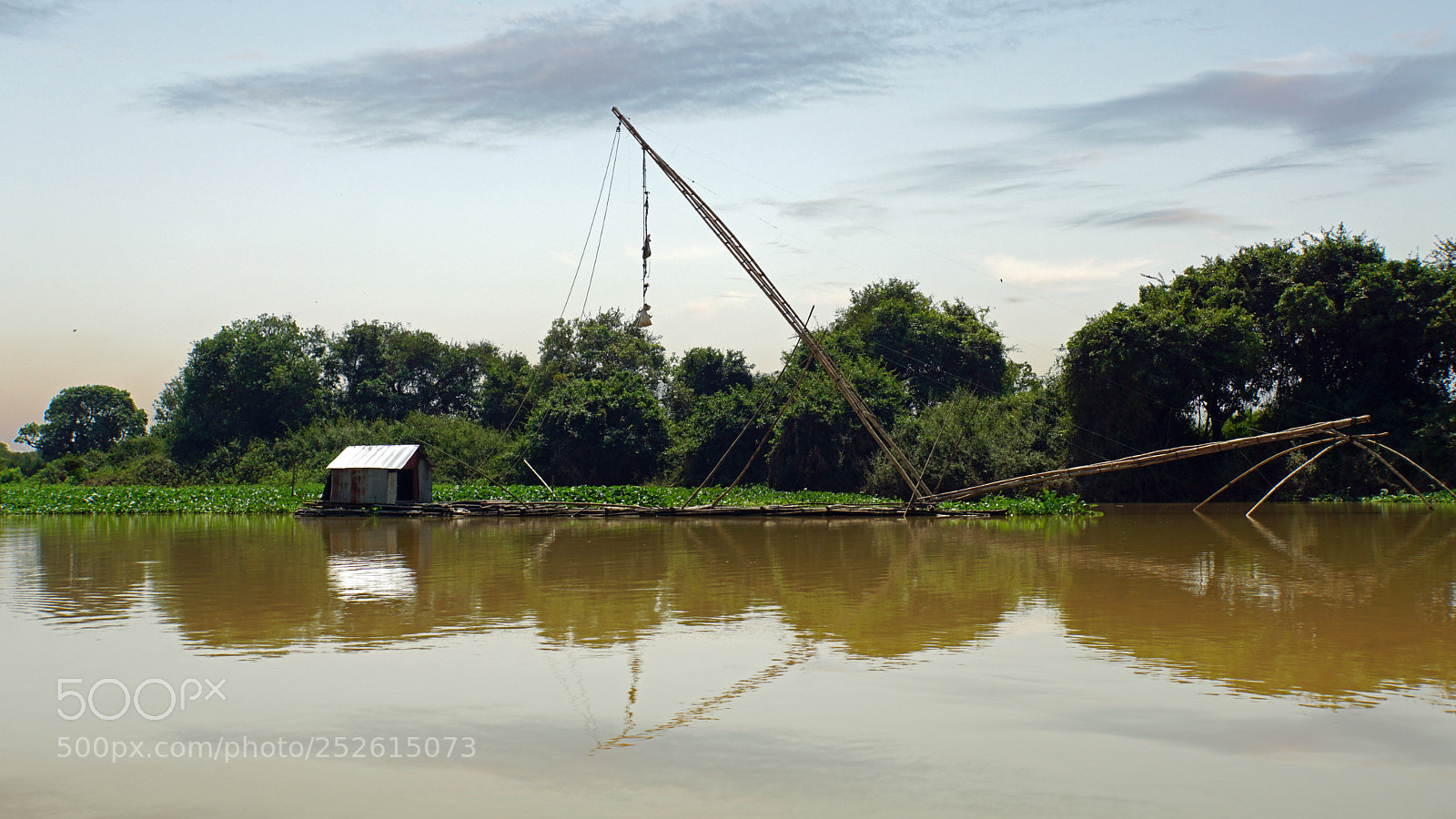 Sony a6000 sample photo. Tonle sap shrimp farms photography