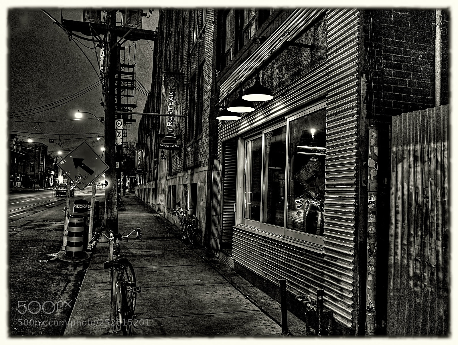 Ricoh GR sample photo. The old night club photography