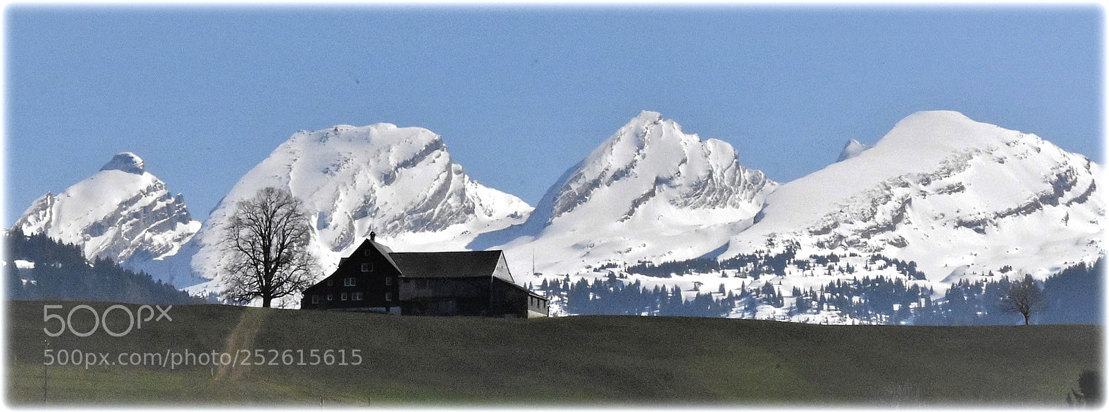 Nikon D7200 sample photo. "landscape with churfirsten" photography
