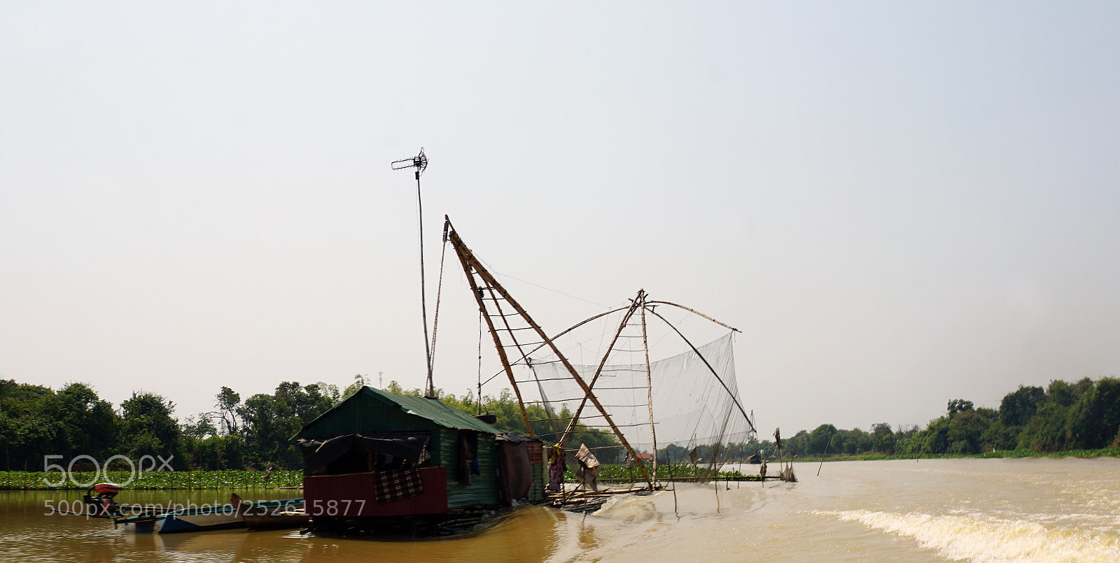 Sony a6000 sample photo. Tonle sap shrimp farms photography