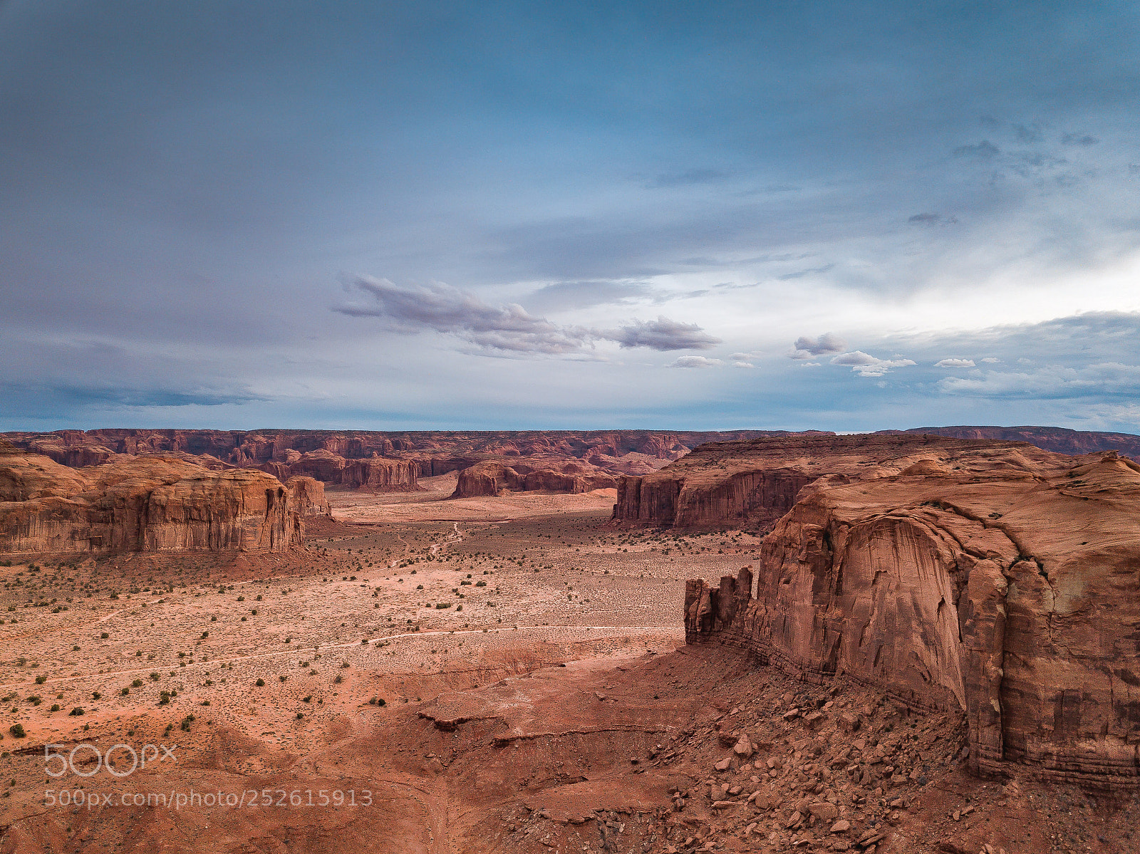 DJI FC220 sample photo. Monument valley photography