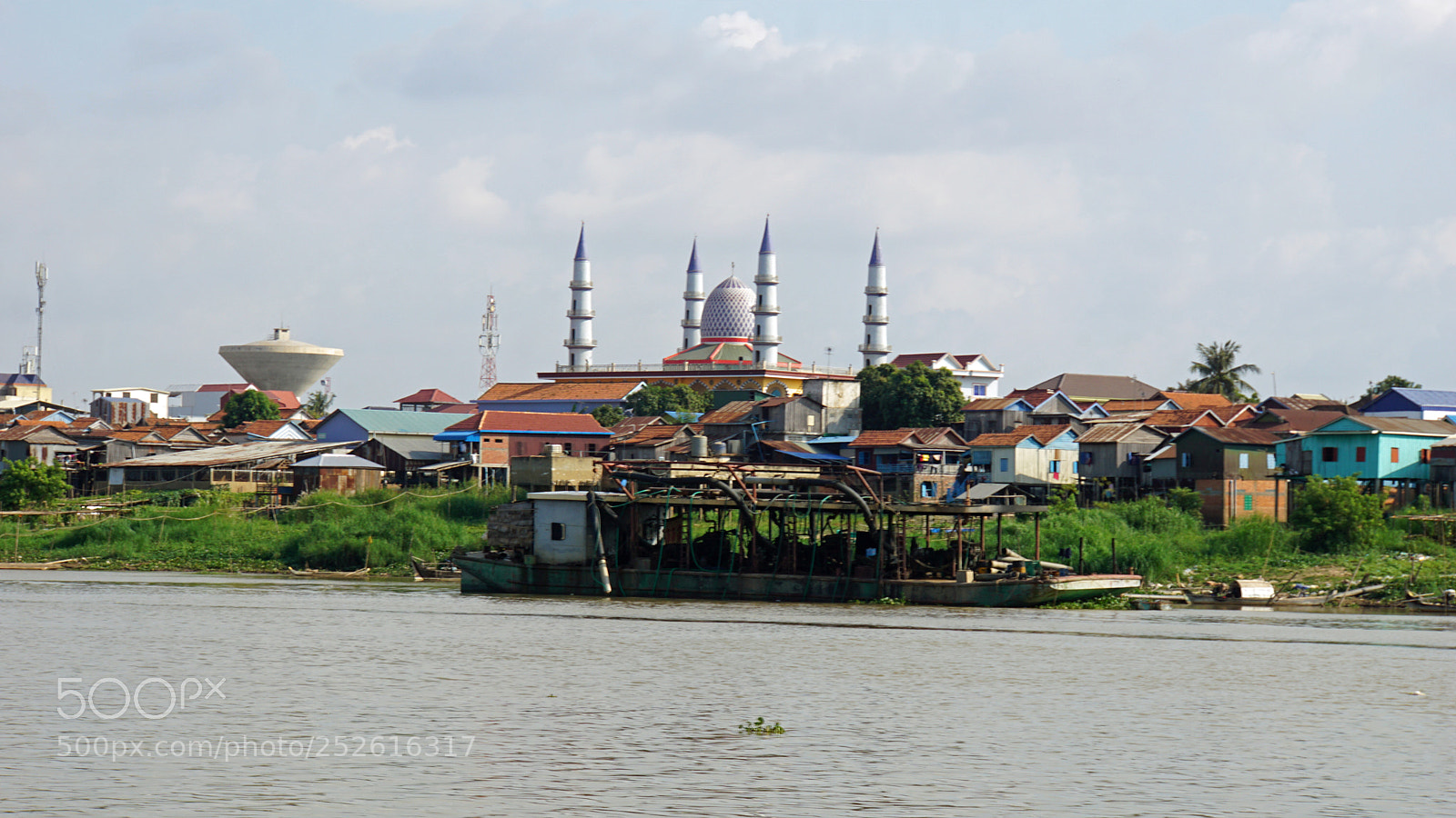 Sony a6000 sample photo. Phnom penh riverside photography
