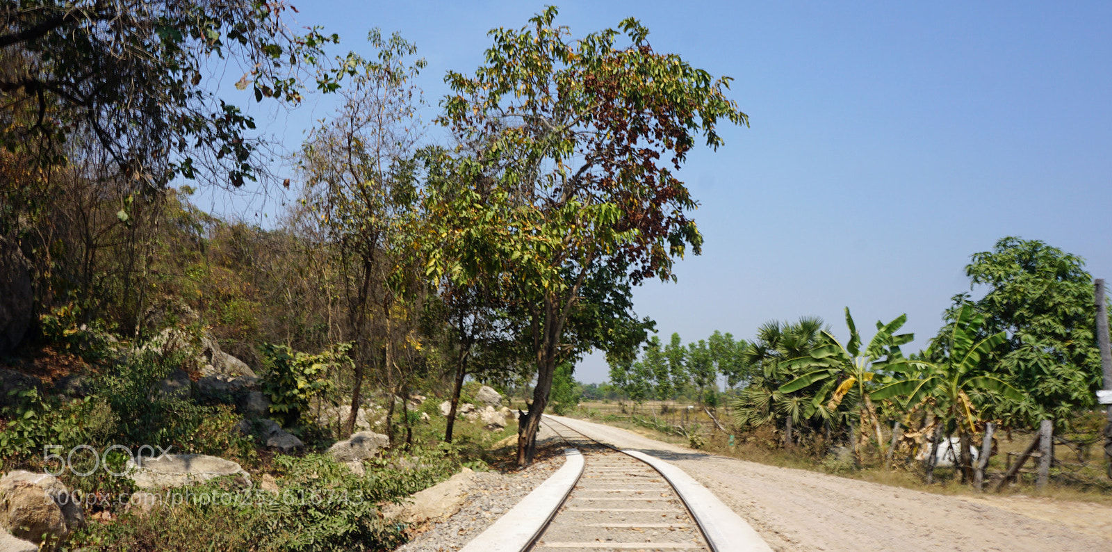 Sony a6000 sample photo. Battambang bamboo train photography