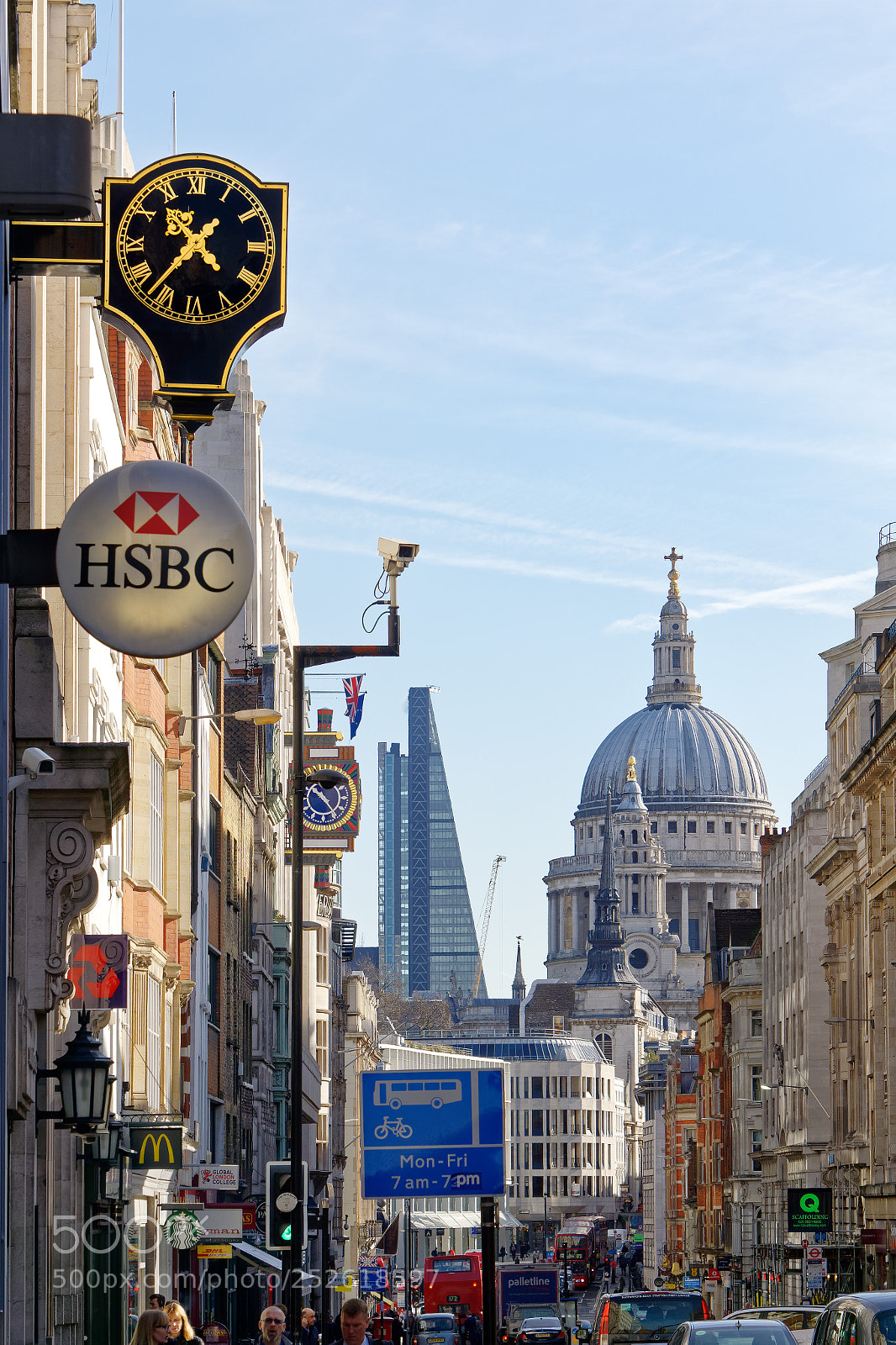 Sony a6000 sample photo. Fleet street streetscape photography