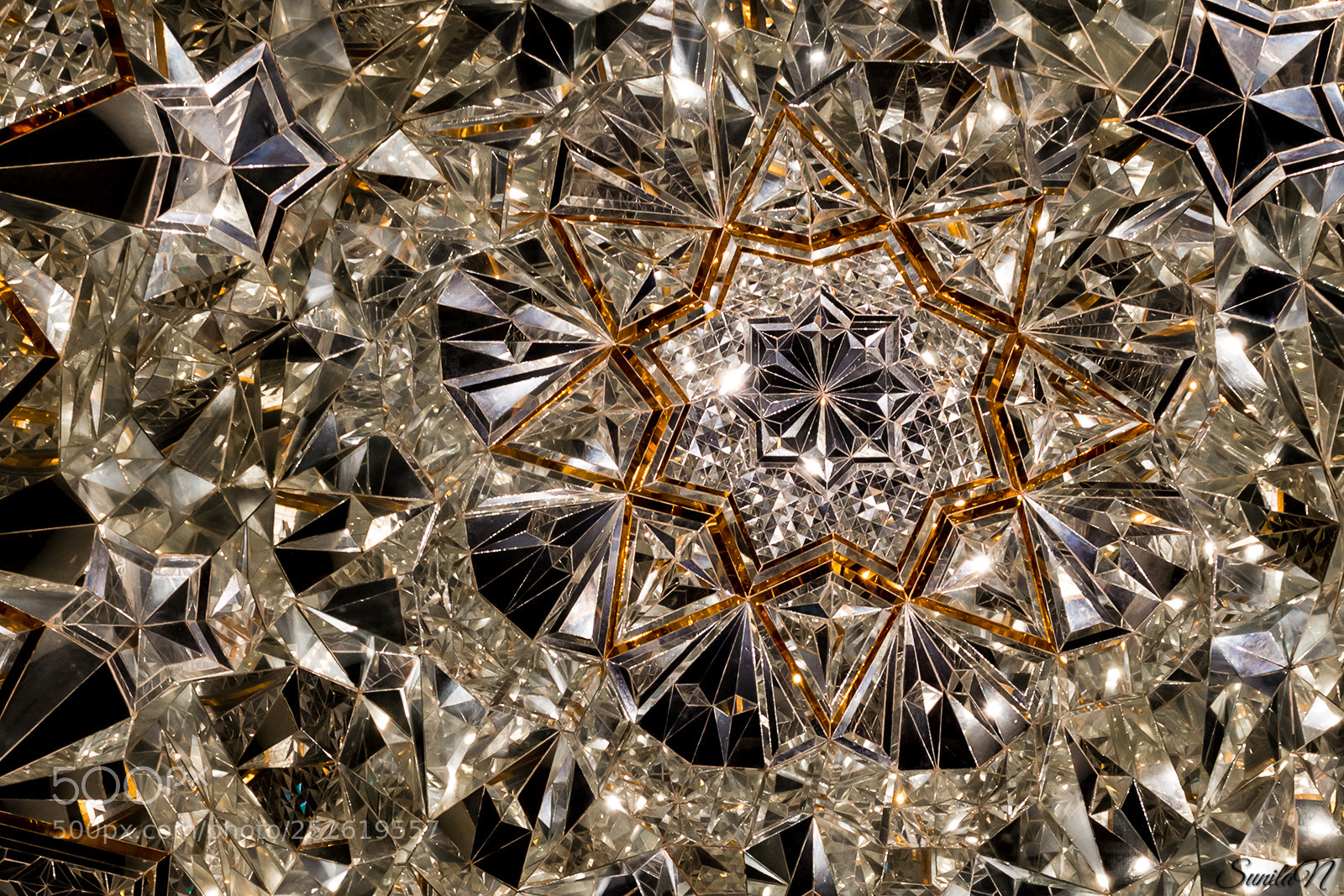 Nikon D3200 sample photo. Chandelier closeup photography