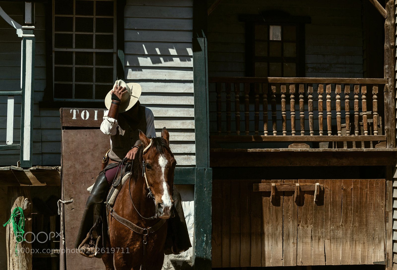 Nikon D3100 sample photo. Cowboy of the old photography