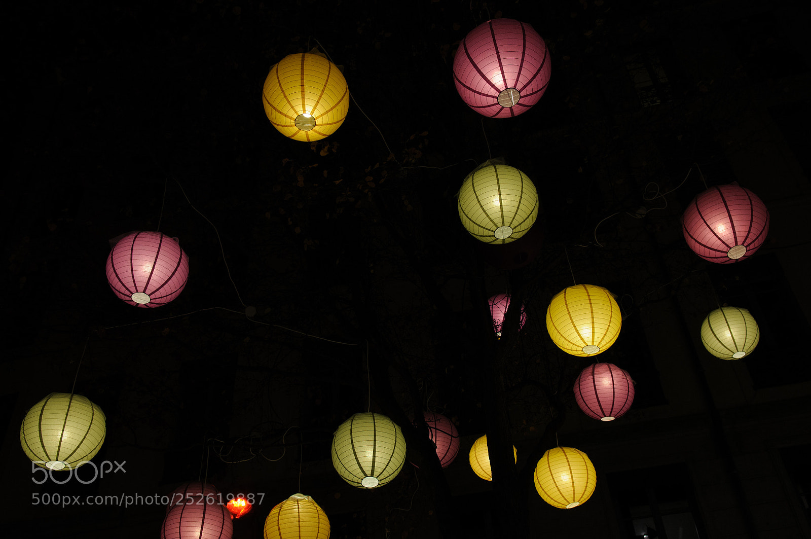 Nikon D300 sample photo. Lampions photography