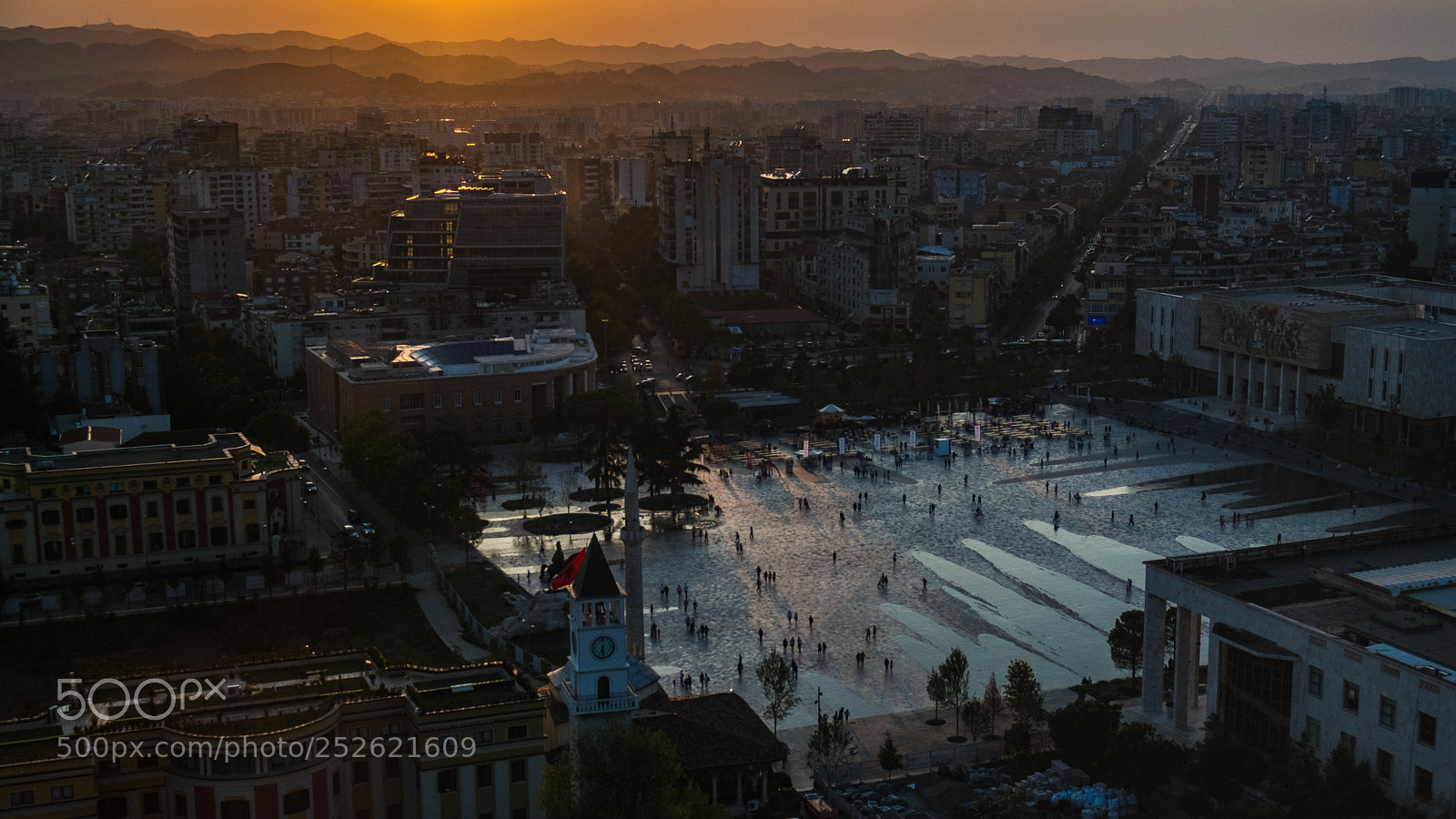 Fujifilm X-T2 sample photo. Albanian sunset photography