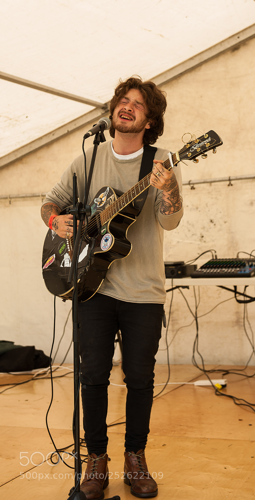 Nikon D3 sample photo. Conisbrough music festival 2017 photography