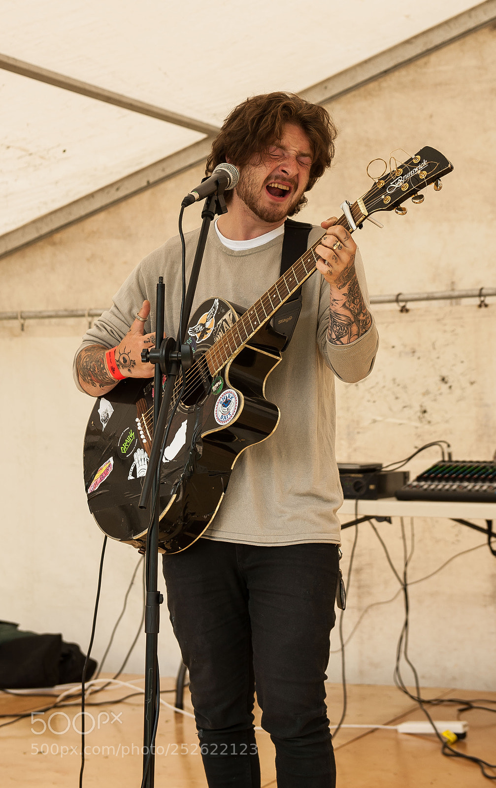 Nikon D3 sample photo. Conisbrough music festival 2017 photography