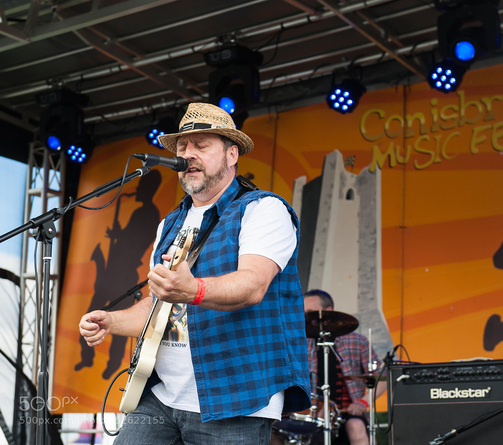 Nikon D3 sample photo. Conisbrough music festival 2017 photography